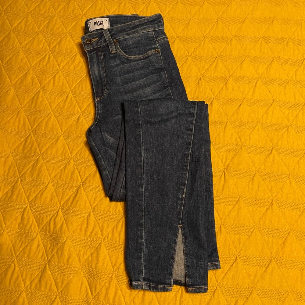 Paige Julia Straight Leg Twist Seam